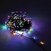 Χριστουγεννιάτικα LED 300 Leds σε RGB 17,50m με Πράσινο Καλώδιο 5m μήκος καλωδίου IP44 με Προγράμματα